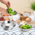 Okllen 10 Pack Small Stainless Steel Bowls, 6 1/2 Inch Wide Metal Prep Bowls, 3/4 Quart for Cooking, Serving, Baking