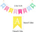 TUPARKA 2pcs Easter Banners, 'Happy Easter' Bunting Garland Decorations, Lightweight Hessian Pennant Shape