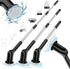 Electric Spin Scrubber - Upgraded Bathroom Cleaning Brush with 2 Speeds, 3 Replaceable Brush Heads & Adjustable Handle