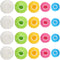 130Pcs Reusable Elastic Food Bowl Storage Covers, Sublaga Bowl Covers in 5 Sizes and Colors, BPA Free