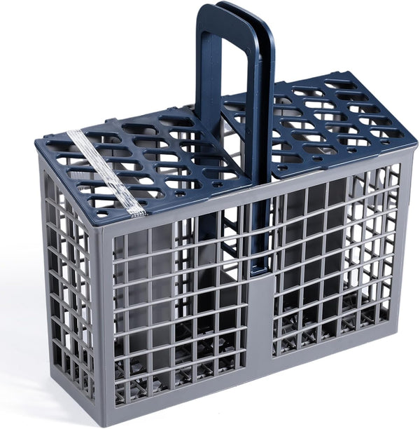 Dishwasher Cutlery Basket (9 x 3 x 10.3 inches) for Samsung DD82-01112A / DD94-01013A / DD97-00250A, Compatible with
