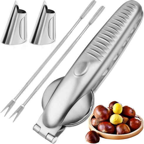 Upgraded Chestnut Cutter Tool Chestnut Open Clip Stainless Steel Chestnut Opener Portable