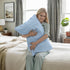 Pillow Cases Standard Size 2 Pack - Bamboo Rayon Cooling Pillowcases with Envelope Closure, Cool Breathable Pillow Case