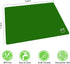 ZVP Plastic Cutting Board for Kitchen Set of 5, Flexible Cutting Mats with Food Icon, Gradient Color Chopping Boards, BPA Free, Non Slip, Dishwasher Safe, 15×12 IN,Green Multi-Color by ZVP