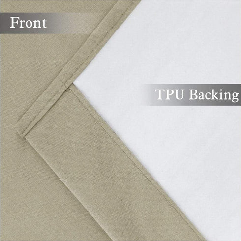 Window Valance Curtain for Kitchen, Bathroom, Living Room, Blackout Treatment, 54 x 18 Inches, 1 Panel