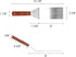 Thunder Group 7-1/2-Inch Stainless Steel Turner, Straight Blade BBQ Steak Spatula