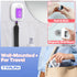 TYPLFH Toothbrush Sanitizer and Holder, Wall Mounted Toothbrush Covers Holders for Bathrooms, Rechargeable Toothbrush