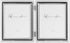 Lawrence Frames 510745D Silver Plated Double Bead Hinged Picture Frame, 4 by 5-Inch