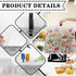 Floral Stand Mixer Cover for Kitchen Aid Mixers, Accessories with Pockets, Suitable for Kitchen Mixer Cover