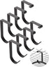 Bike Hooks for Garage Ceiling Mount Rack – Heavy Duty 4X8 Overhead Storage Rack for Ceiling Hanging Bicycles