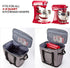 HOMEST Stand Mixer Dust Carry Bag with Pockets for KitchenAid Bowl Lift 5-8 Quart, Grey
