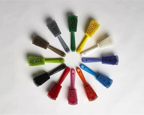 41925 Brush,Washing,Stiff,10",PP/PBT,White Vikan