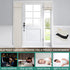 HOMEIDEAS Sidelight Curtains for Front Door, Thermal Insulated Privacy Door Shades, 1 Panel, Cream