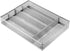 JANE EYRE Drawer Organizer, Silverware Flatware Storage Divider, 5 Component Mesh Wire with Non-slip Feet