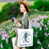 VBCVBGFH Floral Beach Whale Shark Gifts Jellyfish Christian Canvas Tote Bag for Work Totes for Women Christmas Bible