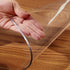 AONCHLIU Clear PVC Table Cover Protector 1.5mm Thick Crystal Plastic Desk Table Cover
