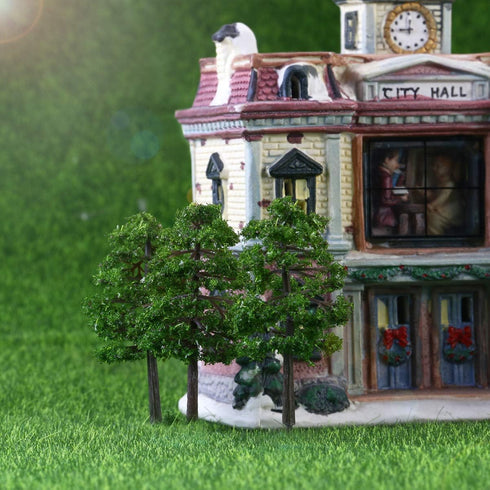 BESPORTBLE Artificial Trees Model - 20pcs Architectural Micro 9CM Imitation Landscape Tree Model Scenery