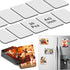 Sublimation Magnet Blanks 4x3 inch, 20PCS Personalized Blanks for DIY Kitchen Refrigerator Office Decor