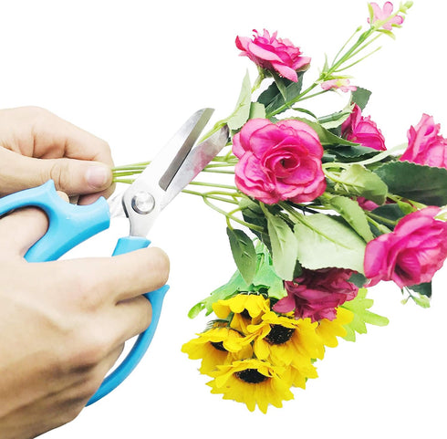 Woohome 11 PCS Garden Pruning Shears Kit, Includes Rose Stripper, Tree Pruner, Floral Gloves, and Tape
