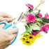 Woohome 5 PCS Garden Pruning Shears Scissors Kit with Rose Stripper Thorn Remover and Floral Gloves