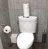 Stainless Steel Suction Cup Paper Towel Holder, Kitchen Bathroom Spare Toilet Paper Holder with Non-Slip Base