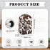 Brown Cow Print Blender Cover, Kitchen Appliance Stand Mixer Protector, Anti-Fingerprint Cover for Dining Room