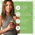 100% Bamboo Straws (10-Pack) - Biodegradable & Compostable 8 Inch Reusable Straws with Cleaner, Eco Friendly