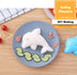 4 Set Rice Mold - Cartoon Dolphin Rabbit Sun Sushi Bento Maker Mould for Kids Meal