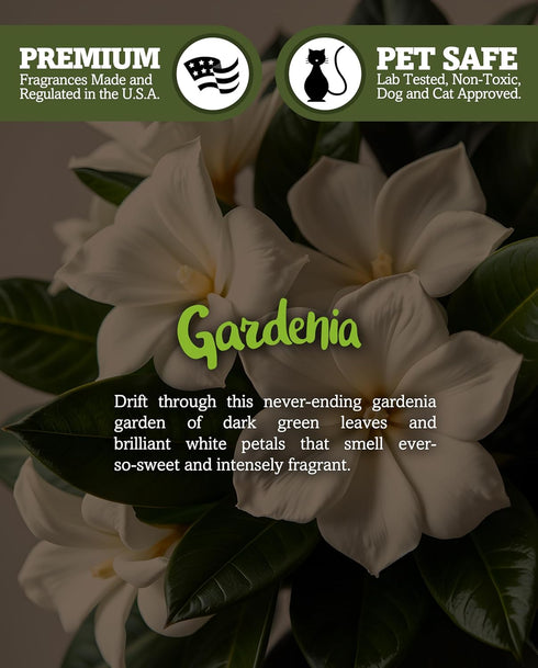 Shortie's Candle Company Pure Gardenia Wax Melts - Highly Scented 3 Oz. Bar - Formula 117-1 with Essential & Natural