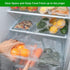 SurpOxyLoc 4 Pack 11x50 Vacuum Sealer Bags Rolls, BPA Free and Puncture Prevention, Seal a Meal Bags for Sous Vide