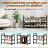 Closet 3 Expandable Shoe Rack Small Shoe Storage Narrow Shoe Racks Metal Show Rack Slim Shoe Shelf for Entryway