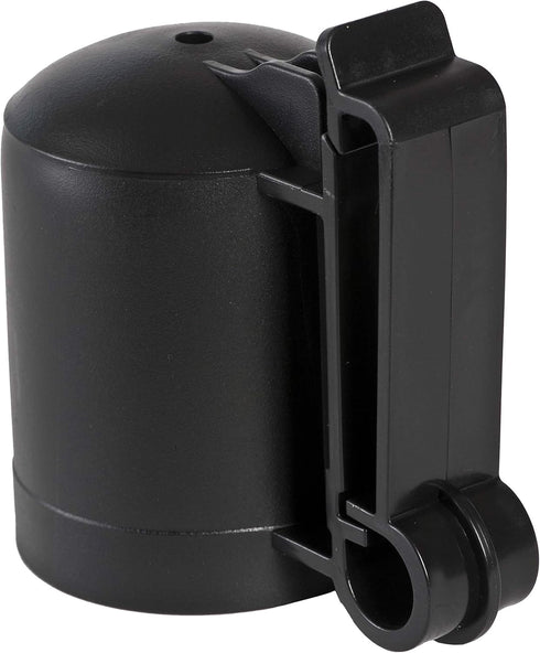 Zareba ITCPB-Z T-Post Safety Cap and Insulator, 10 per Bag, Black