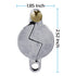NUSET NU-SET 8 2895-3 (2895-8) x Water Faucet Lock - Water Spigot Lock for Garden Hose Bib Lock
