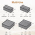 Organizer Divider, Foldable Closet Storage Organizer Basket, and Fabric Organization Bins for Clothes 6 Pack by StorMiracle