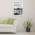 FBKDVC 24x36in Vintage Trendy Black And White Newspaper Print Poster Retro Times Canvas Wall Art Funky Hot Girls Eating