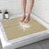 Stall,236 24x24 Inch Shower Mat Non-Slip Bath Mat for Tub and Shower Suction Cups with Drain Holes, Quick Dry Machine
