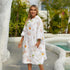 Swimmer Surf Poncho Hooded Towel for Adults Quick Dry Beach Changing Robe with Pockets, Unisex Swim Cover-Up, Ice Cream