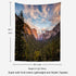 Batmerry Yosemite Tapestry, Green Valley Mountain Landscape Wall Art Decor, 82.7 x 59.1 Inches for Bedroom Living Room