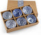 Japanese Style Ceramic Rice Bowls 10 oz, Assorted Dinnerware Serving Bowls for Cereal, Soup, Dessert, Snack, Pack of 6