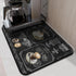 Kuyig Home Countertop Counter 24inx18in Coffee Bar Mat Accessories for Super Absorbent Anti-Slip Silicone Flower Dish