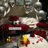 CODE FLORIST 2200 PCS Dark-Red Silk Rose Petals for Romantic Night, Wedding, Proposal Anniversary Decorations