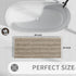 Yimobra Bathroom Rug Mat, Extra Thick Super Absorbent Bath Rugs, Non-Slip Quick Dry Soft Shower Carpet (Camel, 44" x