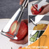 Fruit Carving Knife, 2 Pack Stainless Steel Vegetable Cutter, Triangular Shape DIY Carving Knives for Home Kitchen