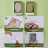 2 Pack Soap Holder Dish Shower - Self Draining Wall Mounted Soap Box Tray for Bathroom, No Drilling