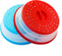 Pack of 2 Collapsible Microwave Food Cover, Vented Microwave Lid for Food, 10.5inch, BPA Free