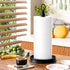 Heavy Weighted Base Paper Towel Holder for Countertop, Steel Stand for Kitchen, Bars & Dining Tables