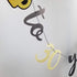 Interchangeable Numbers Cheers & Beers Banner, Cursive Beer Birthday Sign for Party Decorations