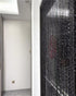 ave split Decorative Door String Curtain, Wall Panel Fringe Window Drapes, Room Divider Blind, Black 100cm*200cm