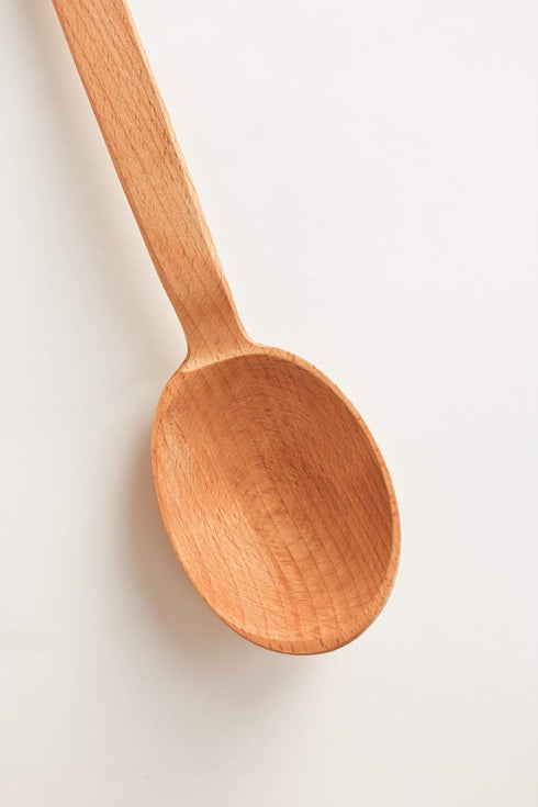 Heavy Duty Large Wooden Spoon, 18-inch Long Handle Cooking Tool for Stirring, Mixing, Nonstick