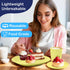 Set 40-Piece 8 Set Sets Set Set Wheat Straw Dinnerware Service for Unbreakable Dishes Plates and Bowls Drinking Glasses